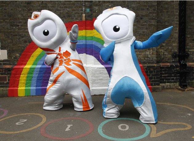 Olimpiade London 2012, illuminati, pemujaan dajjal dan propaganda yahudi lambang dan logo freemasson