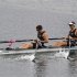 New Zealand's Nathan Cohen and Joseph Sullivan compete in the men's double sculls finals rowing event during the London 2012 Olympic Games at Eton Dorney