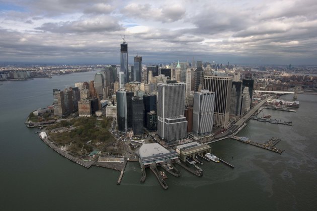 Aerial View Manhattan
