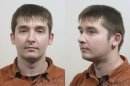 These undated booking photos, taken by the national police in The Netherlands and provided by U.S. Immigration and Customs Enforcement, show Robert Mikelsons, who was sentenced in Amsterdam on May 21, 2012, to 18 years in prison for abusing dozens of babies and toddlers. A child pornography investigation, which began when a Massachusetts man sent a photo of a young Dutch boy to an undercover federal agent in Boston, led to the arrests of 43 men in seven countries, including Mikelsons, and helped identify more than 140 child victims. (AP Photo/Netherlands police via U.S. Immigration and Customs Enforcement)
