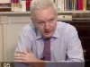 Imagen de archivo del fundador de WikiLeaks, Julian Assange, durante una teleconferencia desde la embajada de Ecuador en Londres, sep 26 2012