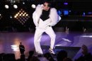 PSY performs during New Year's Eve celebrations in Times Square in New York