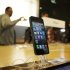 An iPhone 5 is displayed in an Apple store in central Sydney shortly after going on sale to the public