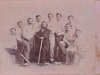 A rare 1865 baseball card showing the Brooklyn Atlantics baseball team