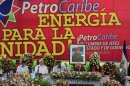 Venezuela's President Maduro speaks during the eighth PetroCaribe Summit in Managua