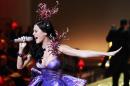 Singer Katy Perry performs during the Victoria's Secret Fashion Show at the Lexington Armory in New York