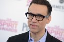 FILE - In this Feb. 23, 2013 file photo, actor Fred Armisen arrives at the Independent Spirit Awards in Santa Monica, Calif. Armisen has confirmed that he has left 