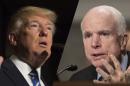 Trump accuses McCain of emboldening al-Qaida amid dispute over Yemen raid
