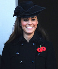 Kate Middleton ride al Remembrance Day © PR Photos