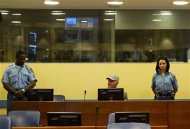 Former Bosnian Serb commander Mladic appears in court at the ICTY in the Hague