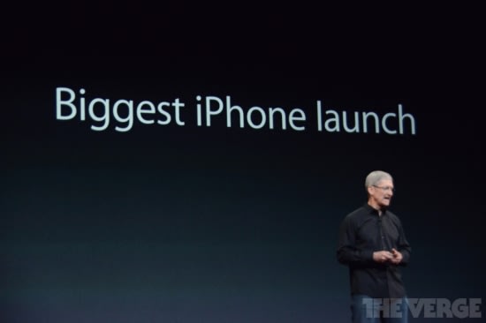 回顧iPhone 5S以及iPhone 5C開賣佳績