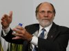 FILE - In this Oct. 20, 2009 file photo, then New Jersey Gov. Jon S. Corzine answers a question during an interview with the Associated Press, in Trenton, N.J.  The firm, MF Global, said Friday, Nov. 4, 2011, Corzine has resigned as chairman and CEO and will decline payments from a severance package worth $12.1 million, including cash and benefits. (AP Photo/Mel Evans, File)