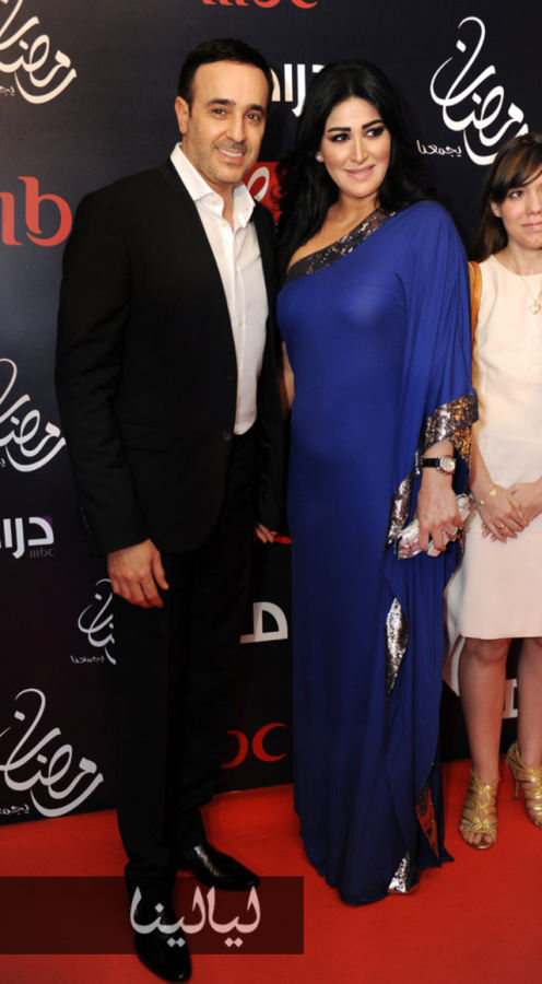 بالصور: المشاهير وأزواجهم في حفل سحور مجموعة mbc 688746