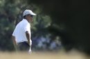 President Barack Obama golfs at Farm Neck Golf Club in Oak Bluffs, Mass., on the island of Martha's Vineyard, Saturday, Aug. 17, 2013. (AP Photo/Steven Senne)
