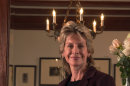 FILE - In this Oct. 27, 2005 file photo, author Patricia Cornwell poses in her home in New York. Cornwell is suing her former financial management company and business manager for negligence and breach of contract. She claims they cost her millions in investment losses and unaccounted-for revenues during their relationship. (AP Photo/Jim Cooper, File)