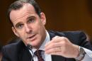 Brett McGurk, Special Presidential Envoy for the Global Coalition to Counter ISIL, testifies before the Senate Foreign Relations Committee in Washington, DC on June 28, 2016