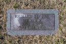 The grave of Richard Hickock is seen in the Mount Muncie Cemetery in Lansing, Kansas