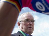 UCI-Chef Pat McQuaid sieht die Tour de France von Doping-Verfahren überschattet. Foto: Jean-Christophe Bott