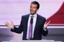 Donald Trump Jr. says lewd conversations about women are 'a fact of life'