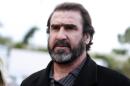 Former French international footballer Eric Cantona arrives at the "Show Beach Soccer, Celebrities' Tournament" in Monaco, on February 9, 2013
