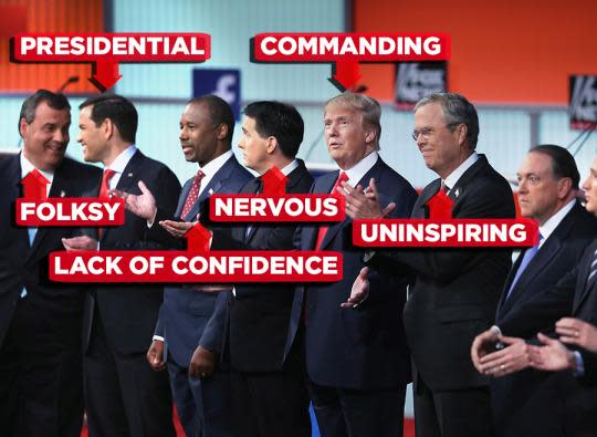 Who Won the GOP Presidential Debate — When It Comes to Body Language?