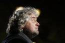 Il comico e leader DEL M5S Beppe Grillo