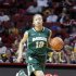 Baylor guard Alexis Prince drives down the court against Oklahoma during the first half of a NCAA Women's basketball game in Norman, Monday, Feb. 25, 2013.  (AP Photo/Alonzo Adams)