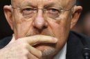 Director of National Intelligence Clapper testifies at a security threat hearing on Capitol Hill in Washington