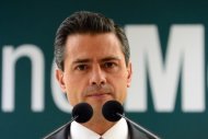Enrique Peña Nieto, del Partido Revolucionario Institucional (PRI), fue declarado este viernes presidente electo de México para el periodo 2012-2018 por el Tribunal Electoral, que en una votación unánime calificó como válidas las elecciones del 1 de julio. (AFP | alfredo estrella)