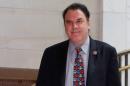 U.S. Rep. Alan Grayson arrives for a classified meeting for Congress on the crisis in Syria on Capitol Hill in Washington