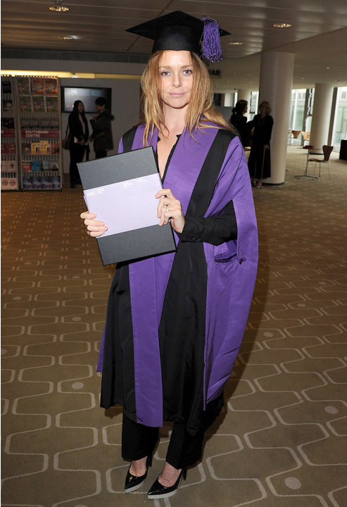 Stella McCartney receives an Honorary Degree From University of the Arts London