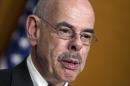 FILE - In this June 18, 2012 file photo, Rep. Henry A. Waxman, D-Calif. speaks on Capitol Hill in Washington. AP Sources say the 20-term California Democratic will retire. (AP Photo/J. Scott Applewhite, File)