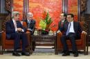 U.S. Secretary of State Kerry meets with Chinese Premier Li at the Zhongnanhai Leadership Compound in Beijing