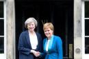 Scotland's First Minister Nicola Sturgeon (R), pictured with British Prime Minister Theresa May in July 2016, has been the most vocal of the first ministers since the June 23 Brexit vote