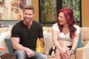 Noah Galloway and Sharna Burgess on Access Hollywood Live on March 13, 2015 -- Access Hollywood