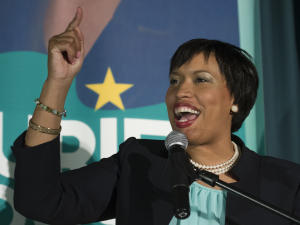 D.C. Mayoral candidate, and Council Member Muriel Bowser …