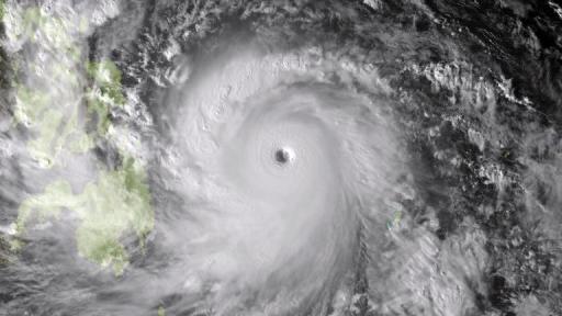 This NOAA image shows Super Typhoon Haiyan taken by the Japan Meteorological Agency's MTSAT at 0630Z on November 7, 2013