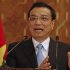 Chinese Premier Li Keqiang speaks during a joint news conference with Pakistan's President Asif Ali Zardari at President House in Islamabad