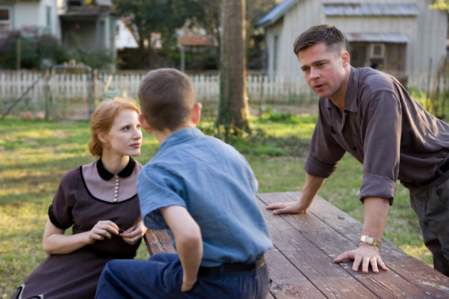 The Tree of Life 2011 Fox Searchlight Pictures Brad Pitt Jessica Chastain