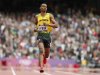 Jamaica's Warren Weir runs to finish first in his men's 200m round 1 heat at the London 2012 Olympic Games at the Olympic Stadium