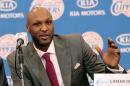 File photo of Odom speaking at a news conference announcing his acquisition by the Los Angeles Clippers in Los Angeles