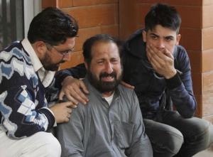 Relatives of a student, who was injured during an attack &hellip;