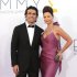 Ashley Judd and Scottish racecar driver Dario Franchitti arrive at the 64th Primetime Emmy Awards in Los Angeles