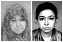 FBI combo photo showing Aafia Siddiqui