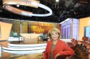 In this image released by ABC, host Barbara Walters is pictured on the new set for the daytime talkshow "The View," on Thursday, Sept. 1, 2011 in New York. The show will start it's 15th season on Tuesday, Sept. 6. (AP Photo/ABC, Ida Mae Astute)
