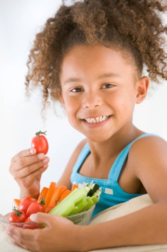kids with healthy habits