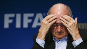 FIFA President Blatter attends a news conference in &hellip;