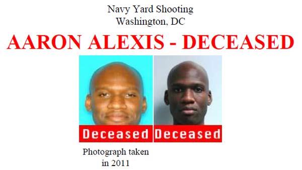 Navy Yard shooting leaves 13 dead; Washington Navy Yard shooter ID'd as Aaron Alexis among dead