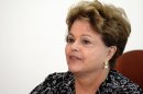 Brazilian President Dilma Rousseff attends a meeting in Brasilia on September 17, 2013