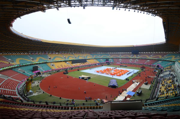 Stadion Utama Riau (ANTARA/Viki Payoka)